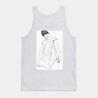 Dancer by Egon Schiele Tank Top